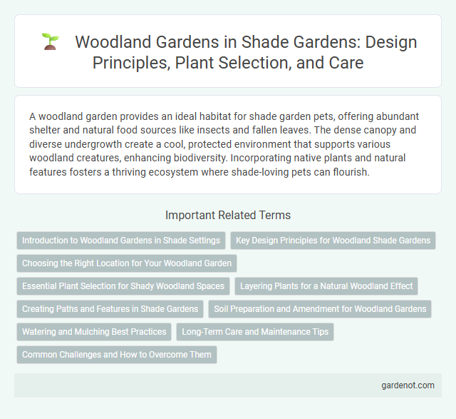 Woodland Gardens in Shade Gardens: Design Principles, Plant Selection, and Care