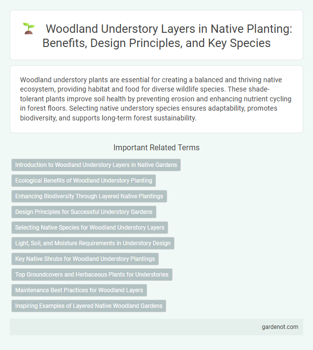 Woodland Understory Layers in Native Planting: Benefits, Design Principles, and Key Species