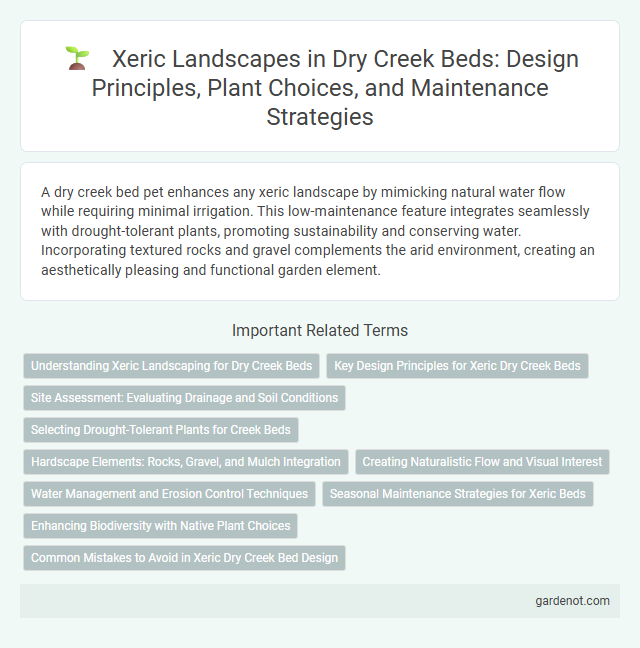 Xeric Landscapes in Dry Creek Beds: Design Principles, Plant Choices, and Maintenance Strategies