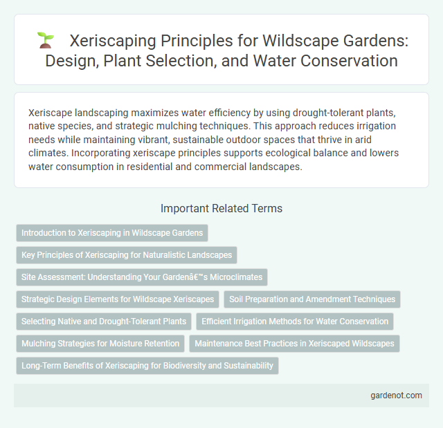 Xeriscaping Principles for Wildscape Gardens: Design, Plant Selection, and Water Conservation
