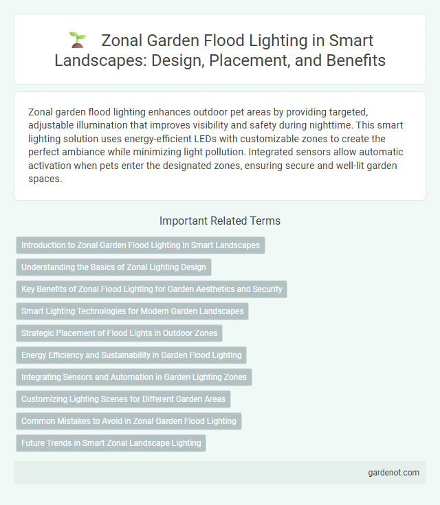 Zonal Garden Flood Lighting in Smart Landscapes: Design, Placement, and Benefits