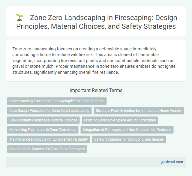 Zone Zero Landscaping in Firescaping: Design Principles, Material Choices, and Safety Strategies